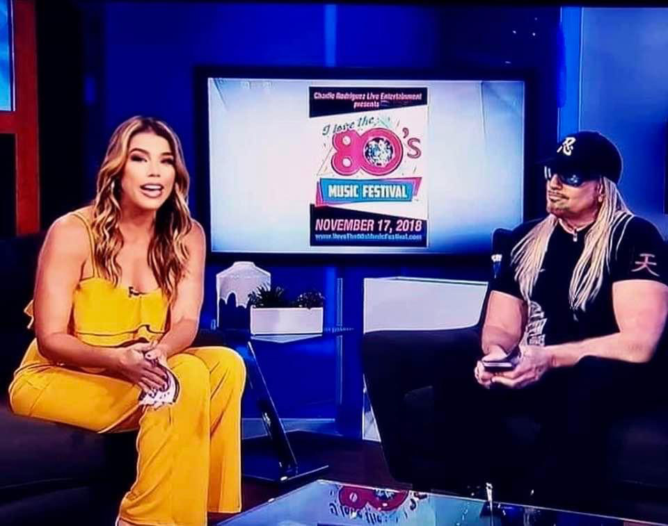 Bob Rosenberg TV interview Will to Power 80s Music Festival