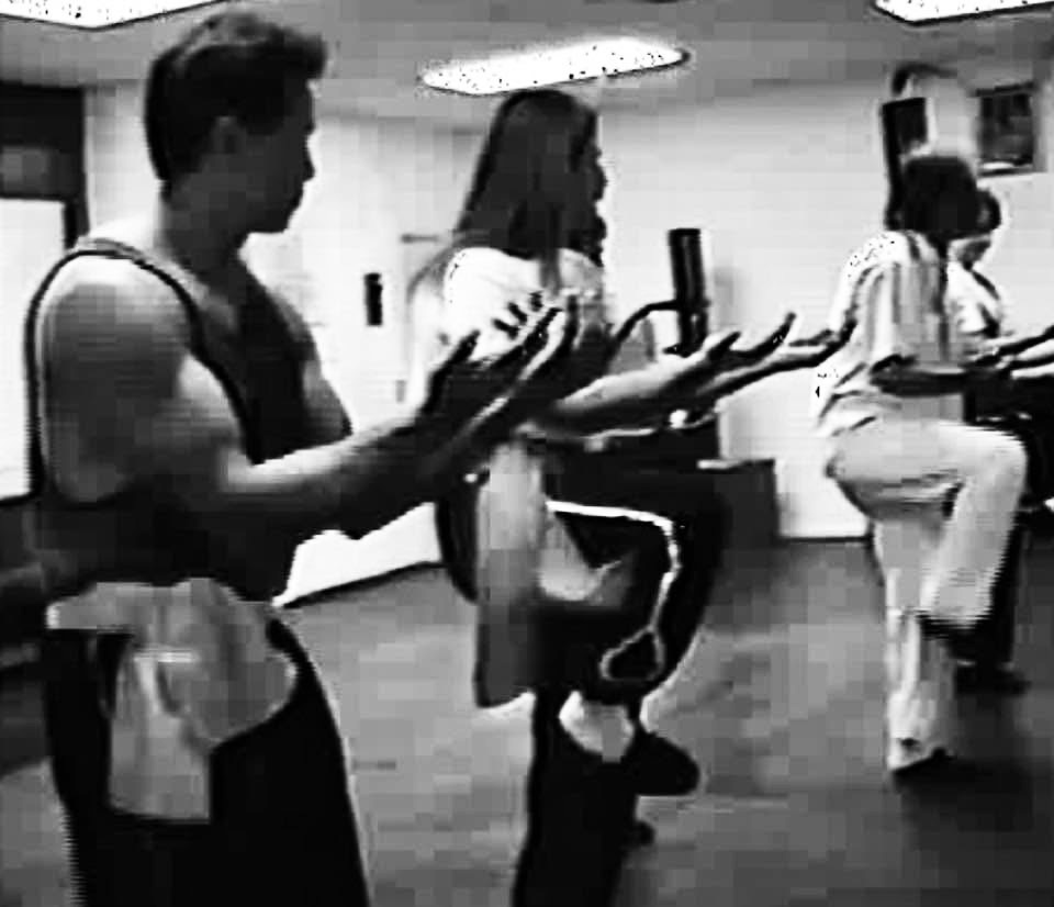 Bob Rosenberg Wing Chun training class 1993