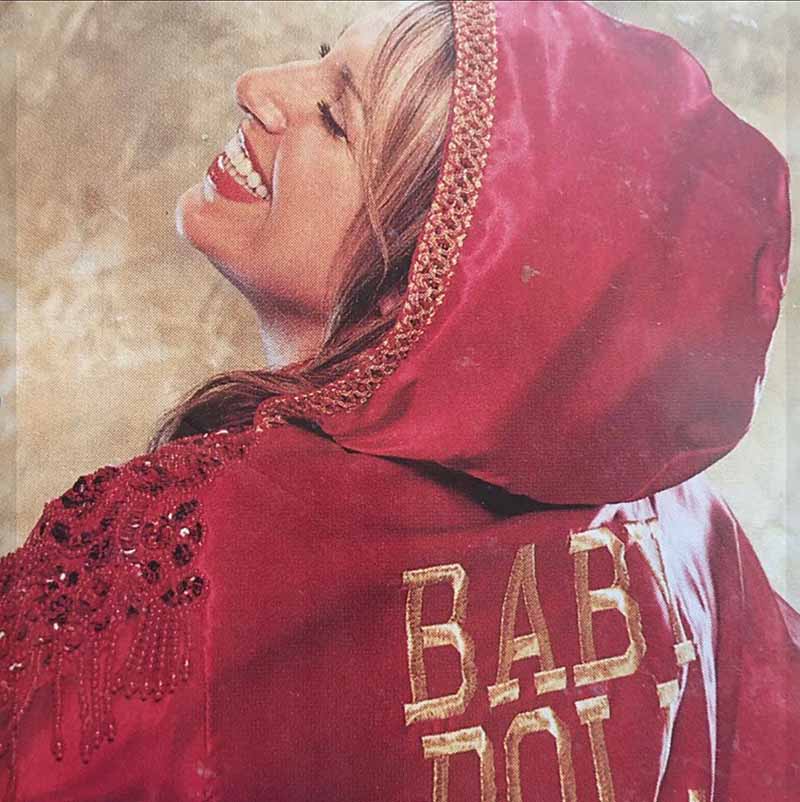 Bridgett Baby Doll Riley Champion Boxer Hoodie 