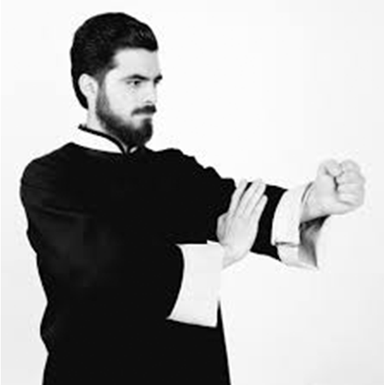 Sifu Mohamad Hilal demonstrating punch