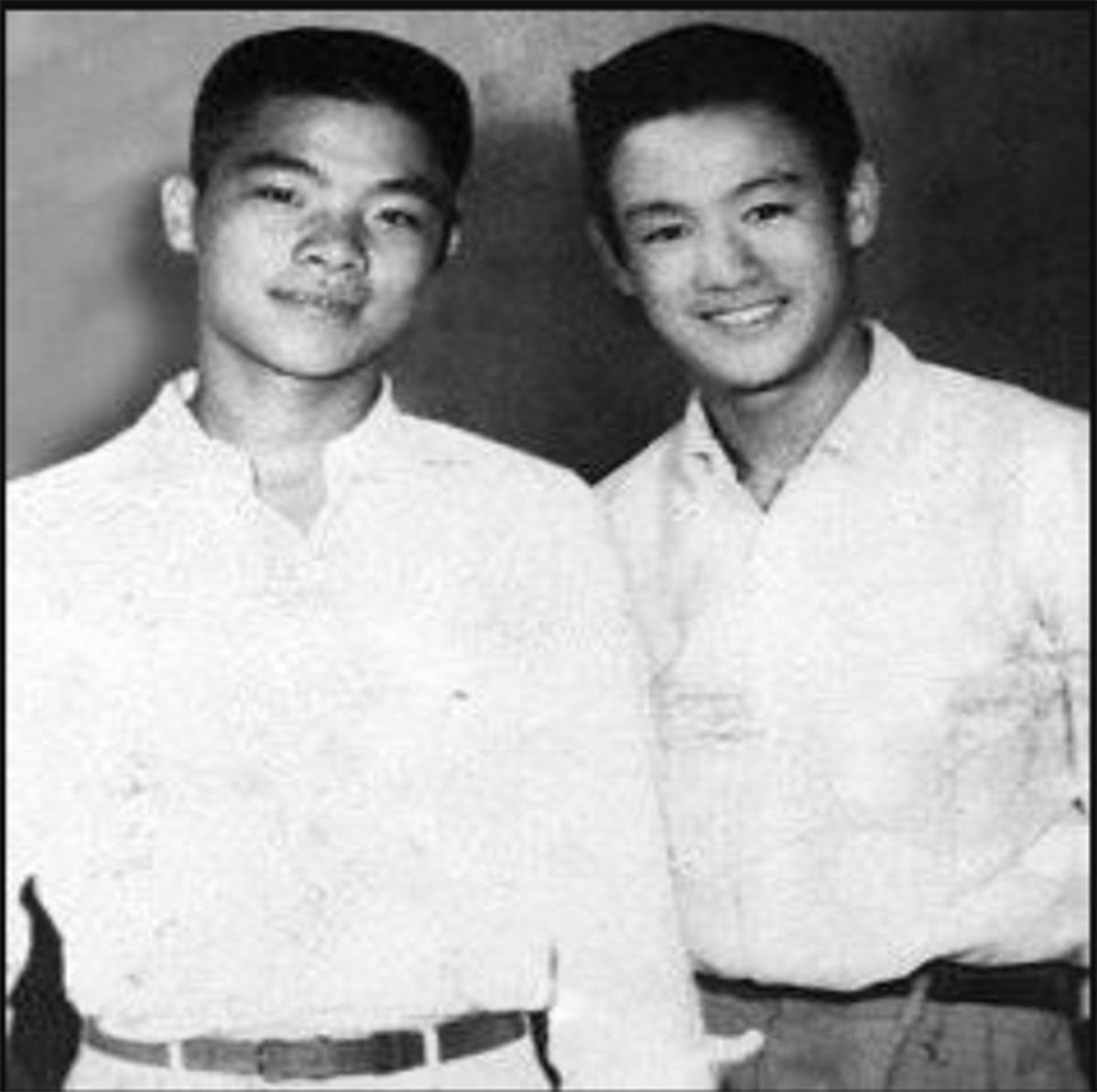 William Cheung with Bruce Lee